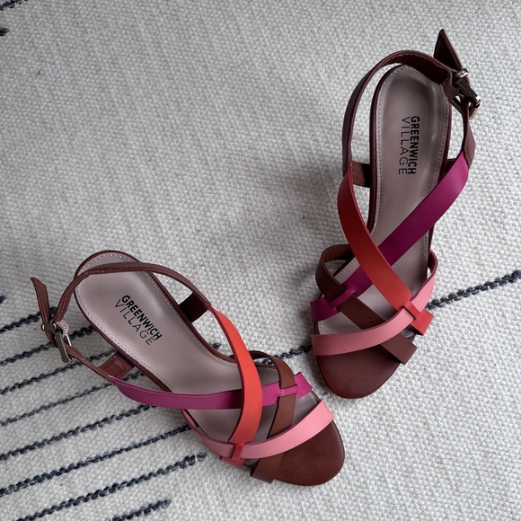 Greenwich Village Strappy Heels - Picture 2 of 5